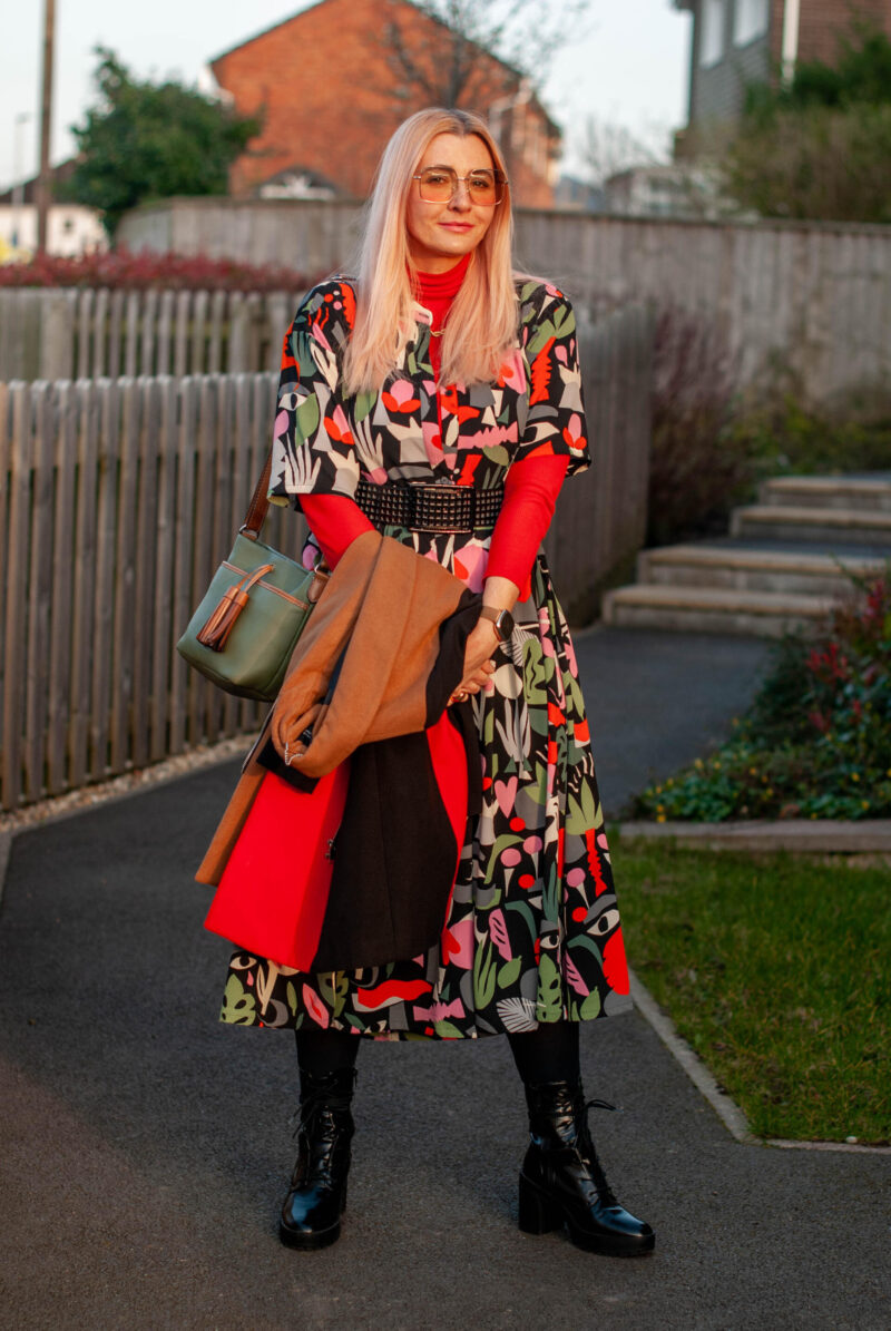 A Touch of 1970s Styling With Rich Colour and Bold Print